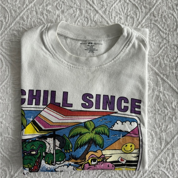 Brandy Melville Chill Since 1993 Graphic Tee - Picture 3 of 5